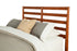 Cama retro Flynn, color castaño