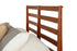Cama retro Flynn, color castaño