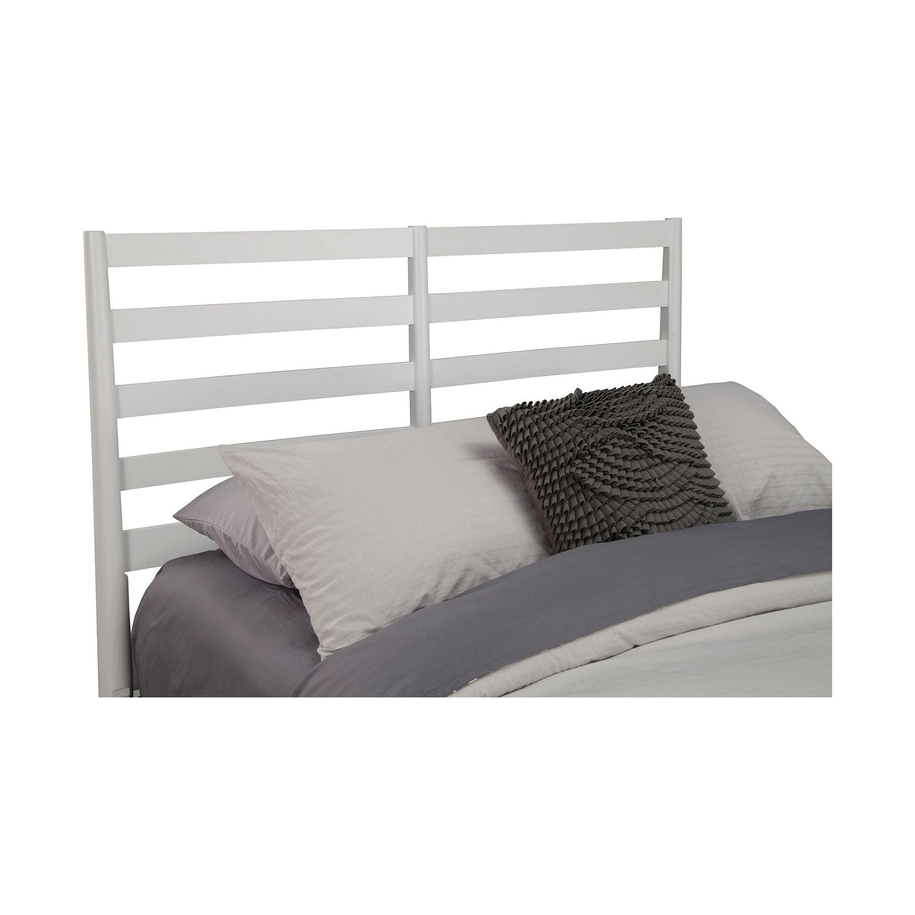Cama retro Flynn, color blanco