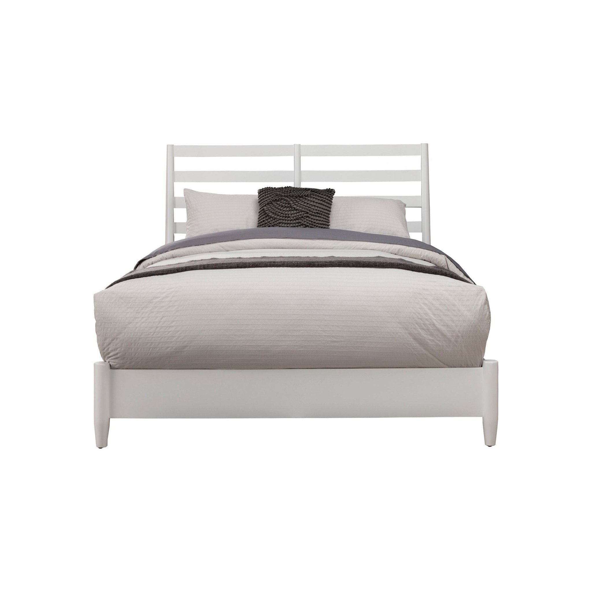 Cama retro Flynn, color blanco