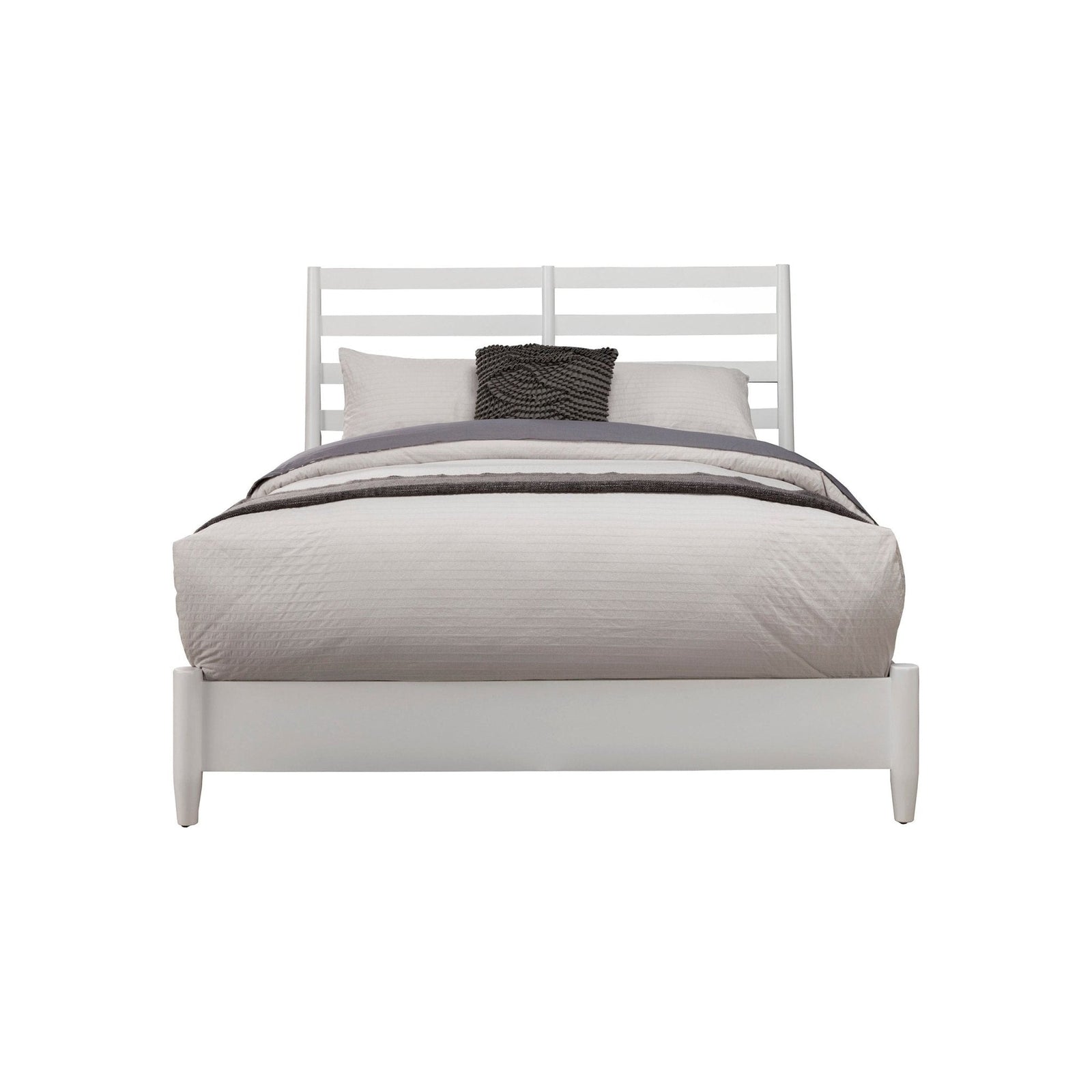 Cama retro Flynn, color blanco