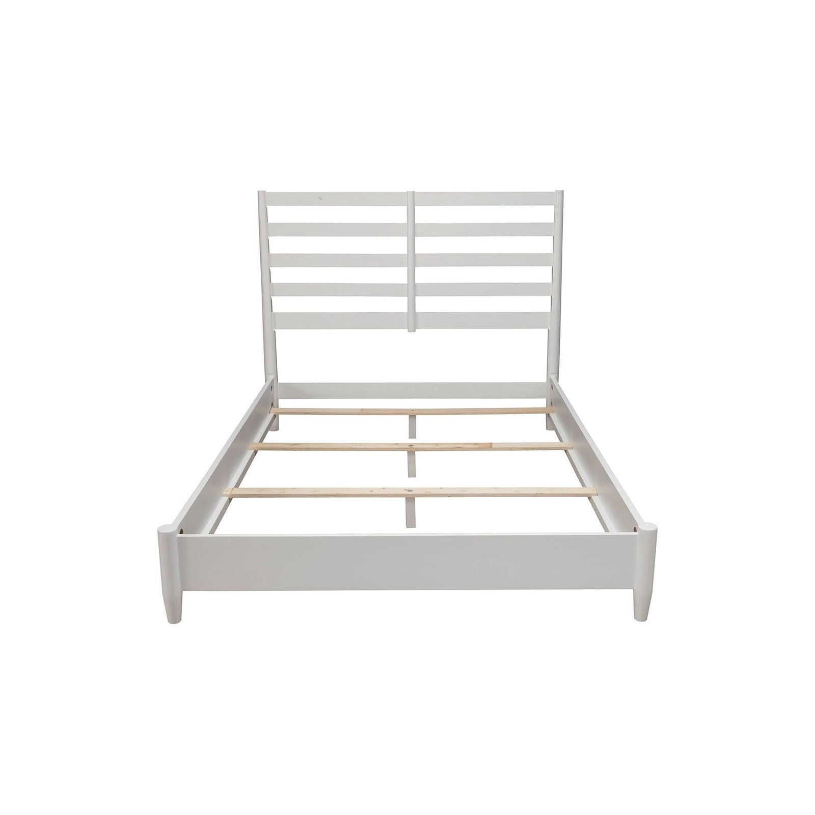 Cama retro Flynn, color blanco