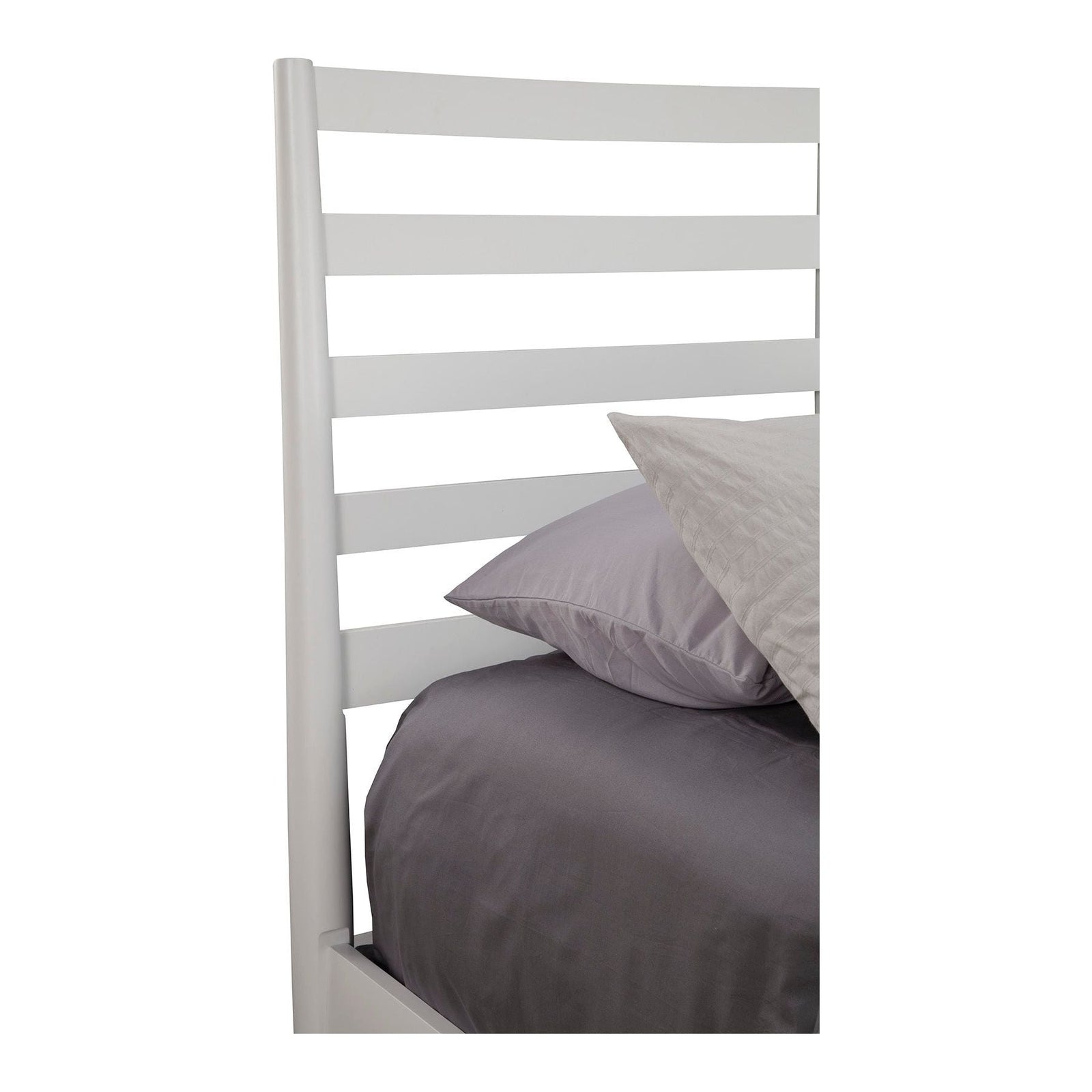Cama retro Flynn, color blanco