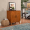 Mueble bar pequeño Flynn, castaño