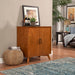 Mueble bar pequeño Flynn, castaño