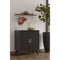 Mueble bar pequeño Flynn, color negro