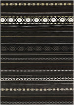 Alfombra occidental negra Fogertown