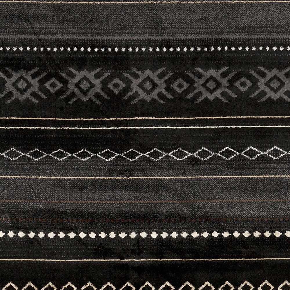 Alfombra occidental negra Fogertown