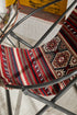 Silla plegable Kilim turca con estructura de metal