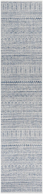 Alfombra de alto rendimiento con estampado integral Novato Navy