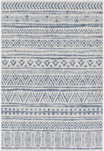 Alfombra de alto rendimiento con estampado integral Novato Navy