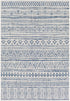 Alfombra de alto rendimiento con estampado integral Novato Navy