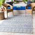 Alfombra de alto rendimiento con estampado integral Novato Navy