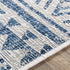 Alfombra de alto rendimiento con estampado integral Novato Navy