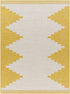 Alfombra de exterior amarilla Djugun