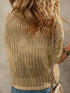 Elegant Crochet Knit Top for Women