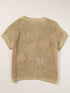 Elegant Crochet Knit Top for Women