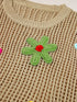 Elegant Crochet Knit Top for Women