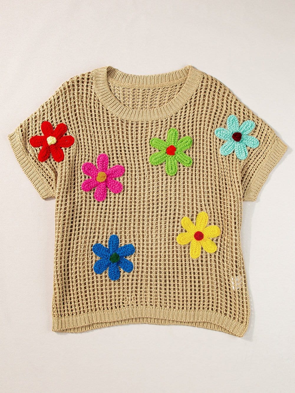 Elegant Crochet Knit Top for Women