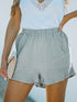 Frilled High Waist Pocket Shorts