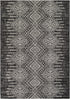 Alfombra de alto rendimiento en blanco y negro de Frankville