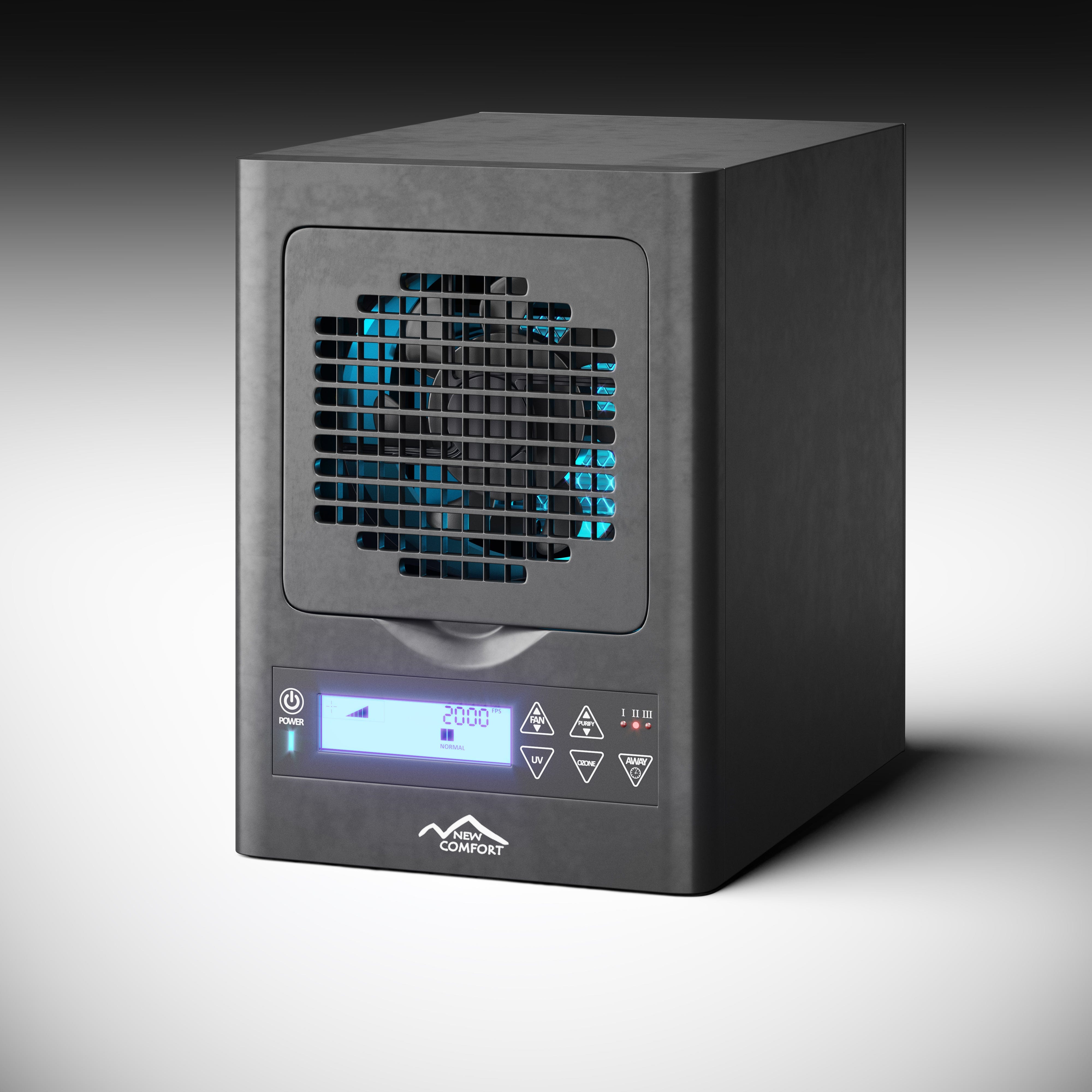 Nuevo purificador de aire con ozono de 6 etapas y control remoto de Prolux