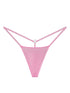 Iced Out G-String In Pink