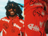 Fishscale Polo (Red) T Shirts