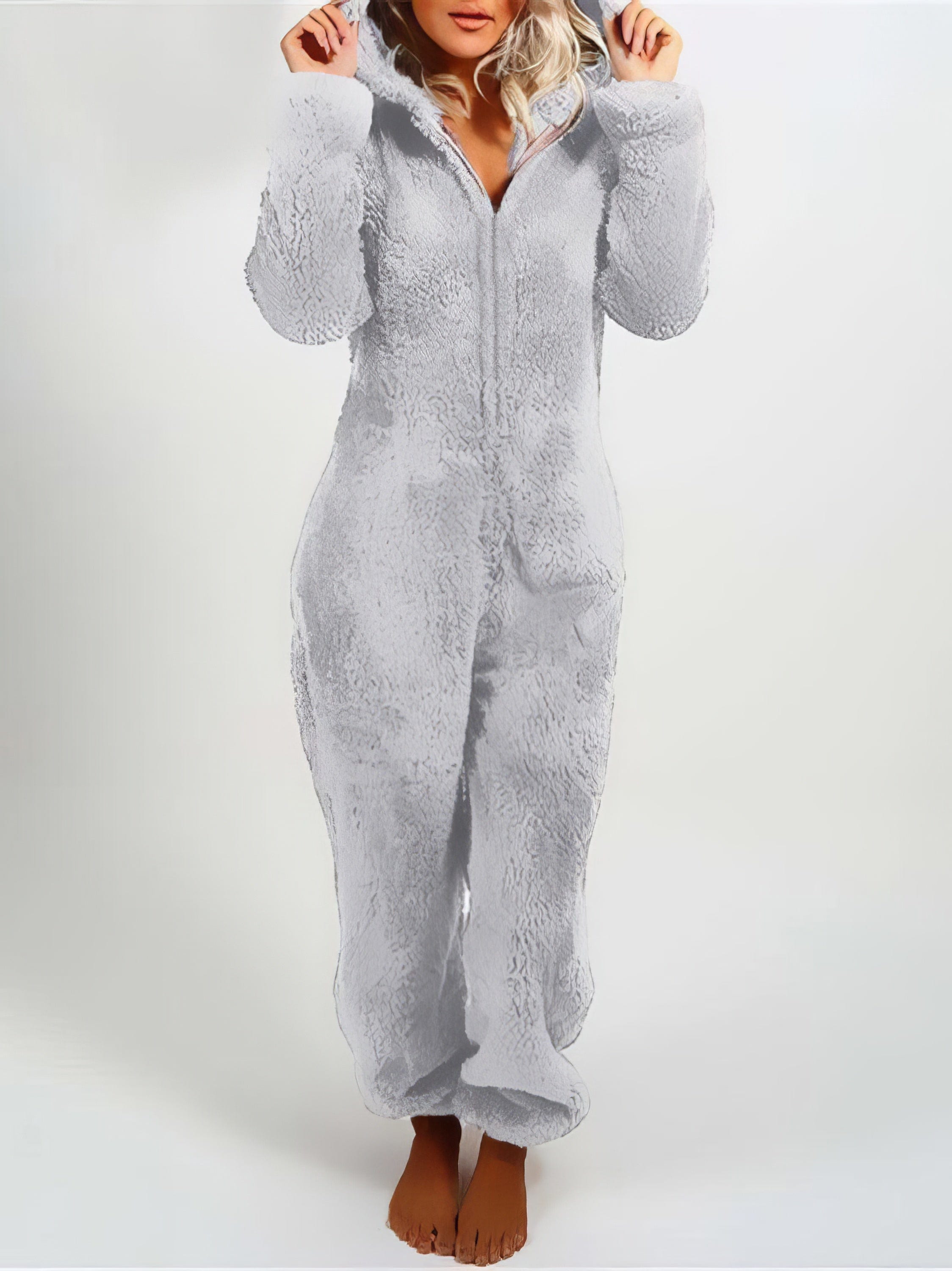 Pink Satin Pajamas with Pockets