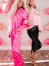 Hot Pink Cheetah Print Loungewear