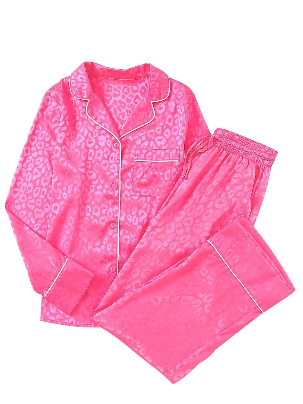 Hot Pink Cheetah Print Loungewear