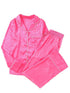 Hot Pink Cheetah Print Loungewear