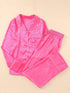 Hot Pink Cheetah Print Loungewear