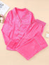 Hot Pink Cheetah Print Loungewear