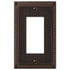 Placa de pared con 1 balancín de bronce envejecido de estilo georgiano