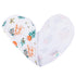 Conjunto de regalo: manta de muselina para envolver al bebé y paño para eructar/babero combinados de Georgia Girl