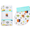 Conjunto de regalo: manta de muselina para envolver al bebé y paño para eructar/babero combinados de Arizona Baby
