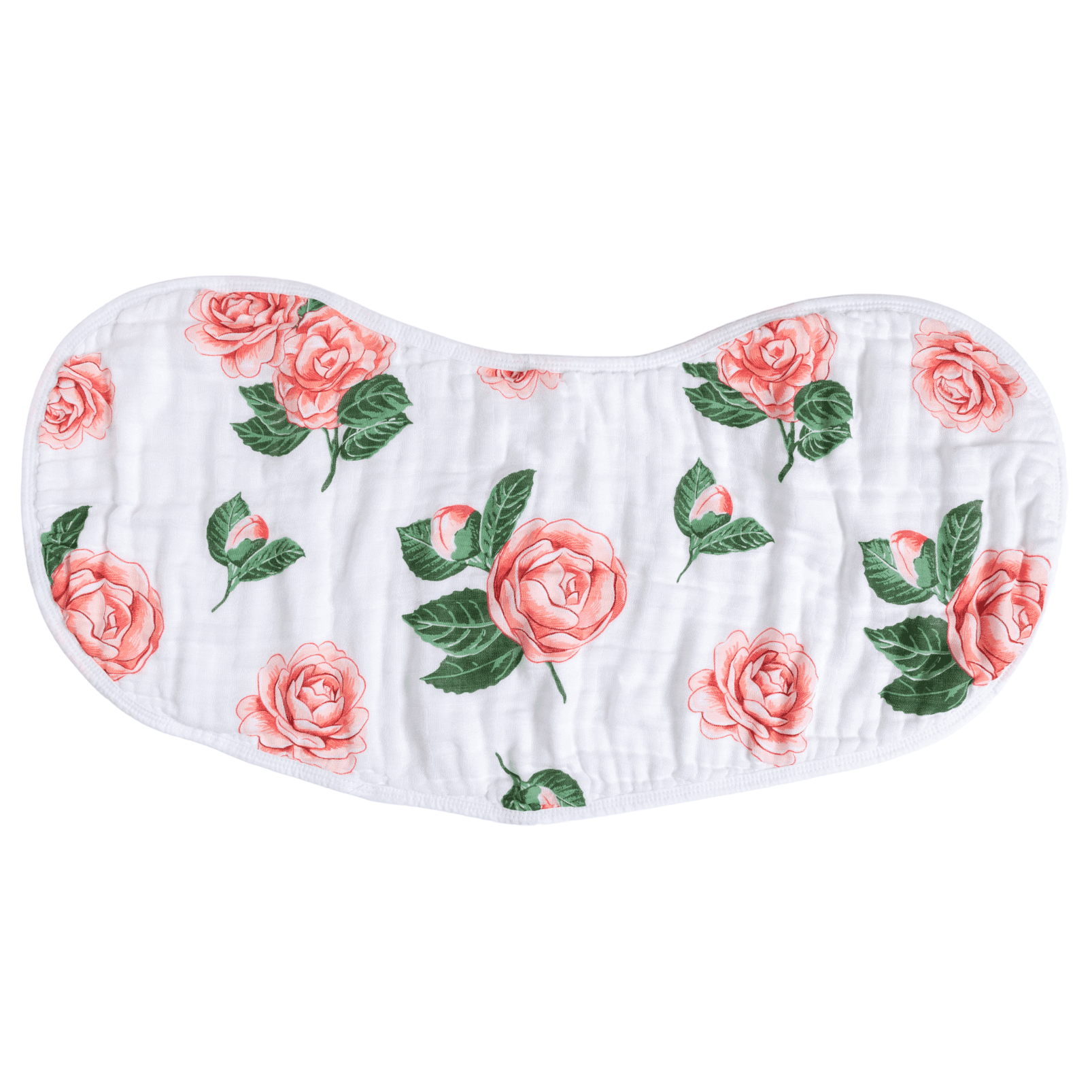 Conjunto de regalo: manta de muselina para bebé y babero/paño para eructar Camelia