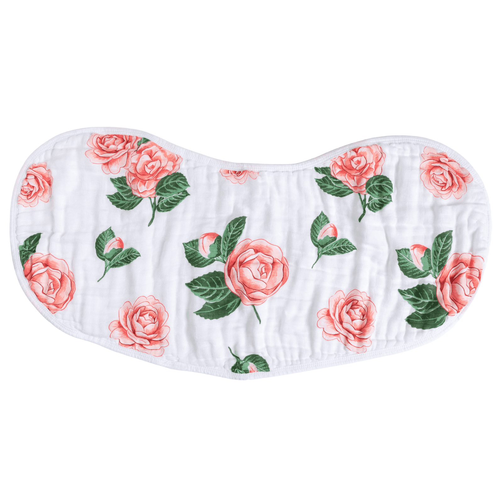Conjunto de regalo: manta de muselina para bebé y babero/paño para eructar Camelia