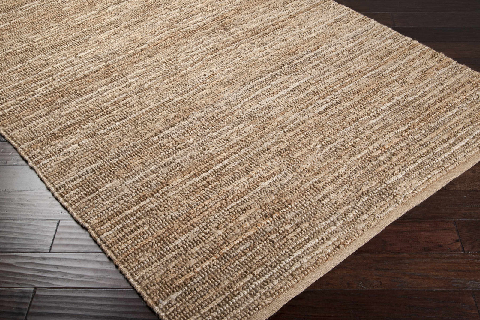 Alfombra de yute trenzado natural de Glover