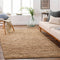 Alfombra de yute trenzado natural de Glover