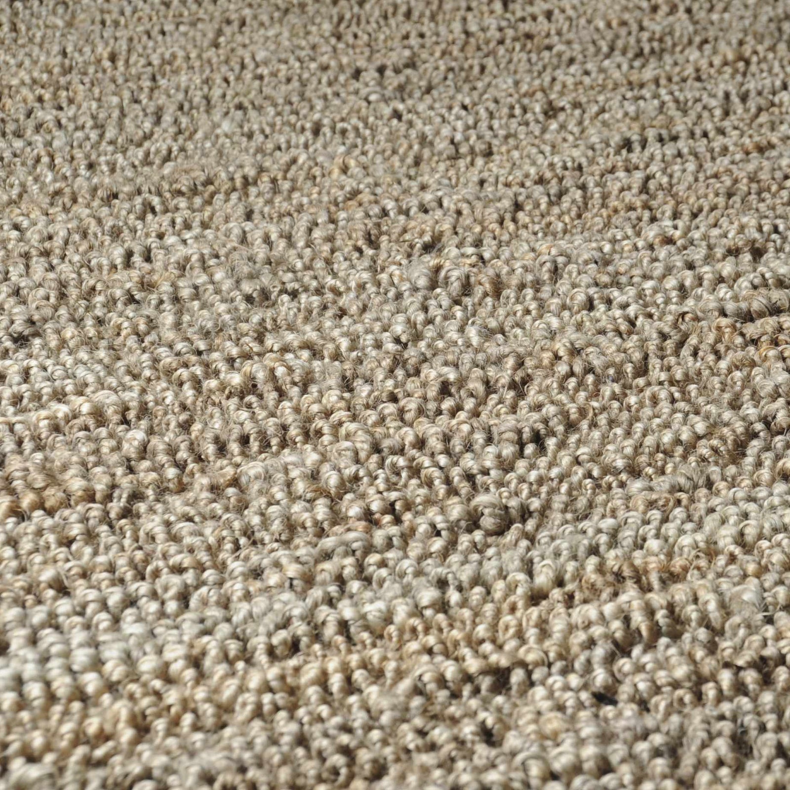 Alfombra de yute trenzado natural de Glover