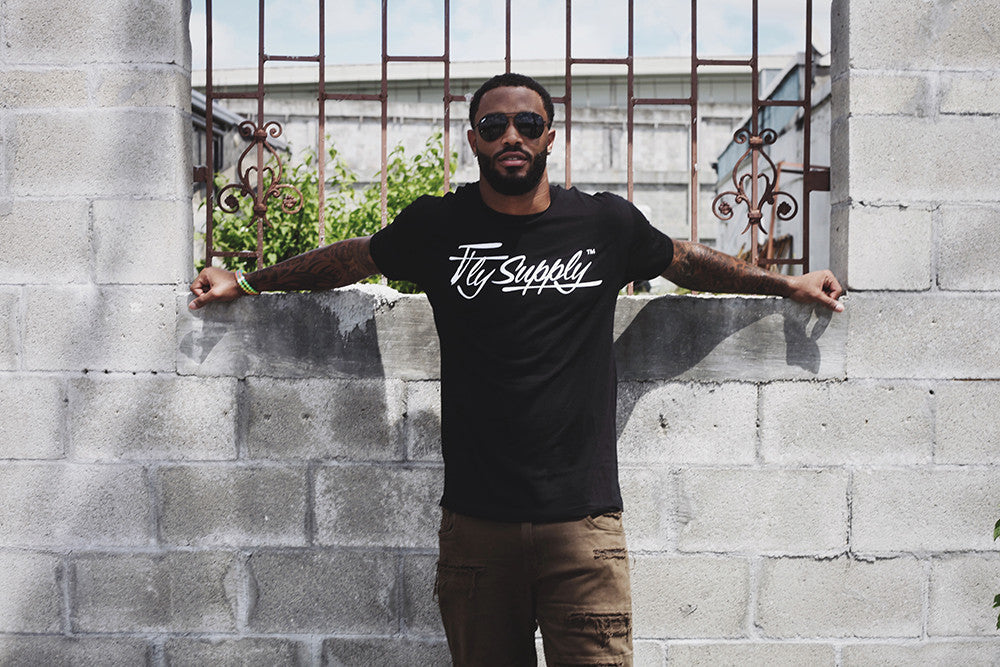 Fly Supply Logo: Black (10 Year Anniversary) T Shirts