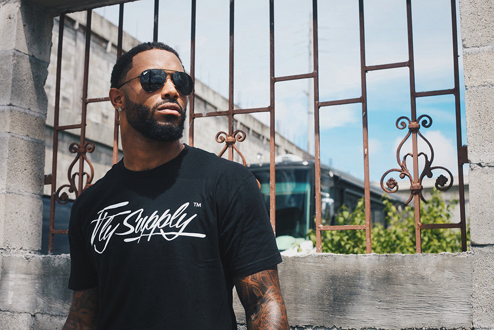Fly Supply Logo: Black (10 Year Anniversary) T Shirts