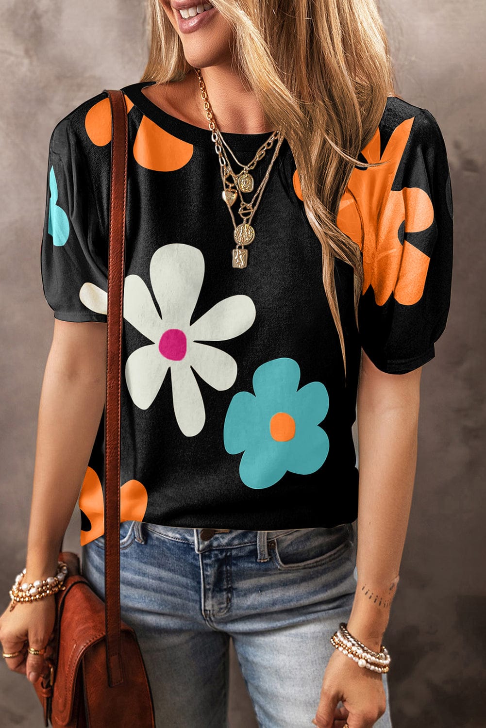 Versatile Floral T-Shirt