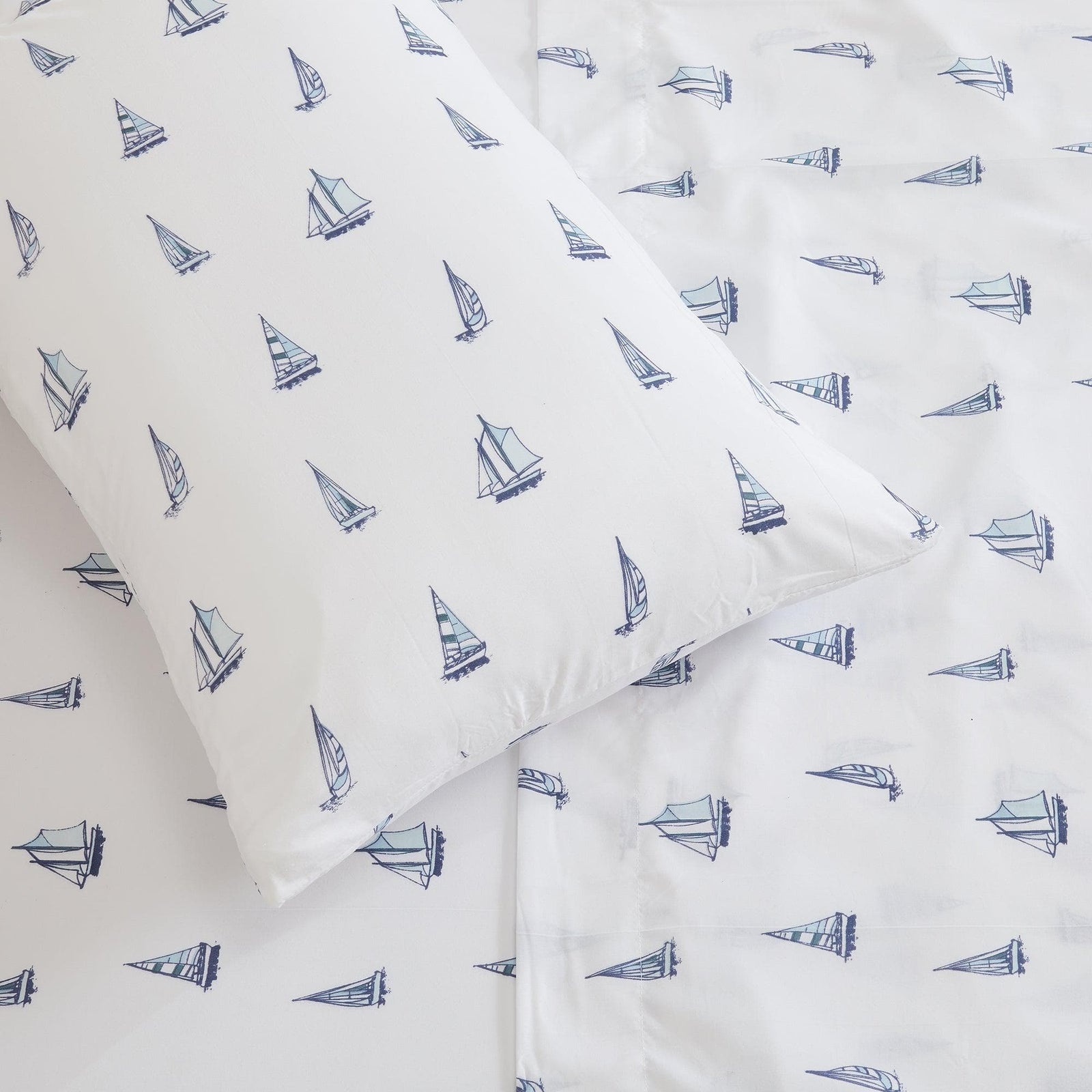 4-Piece Coastal Microfiber Sheet Set - Nantucket Collection