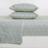 Striped Microfiber Sheet Set - Evette Collection