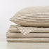 Striped Microfiber Sheet Set - Evette Collection