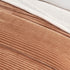 Ribbed Sherpa Throw Blanket - Corduroy Collection