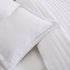 3-Piece Solid Striped Quilt - Virginia Collection